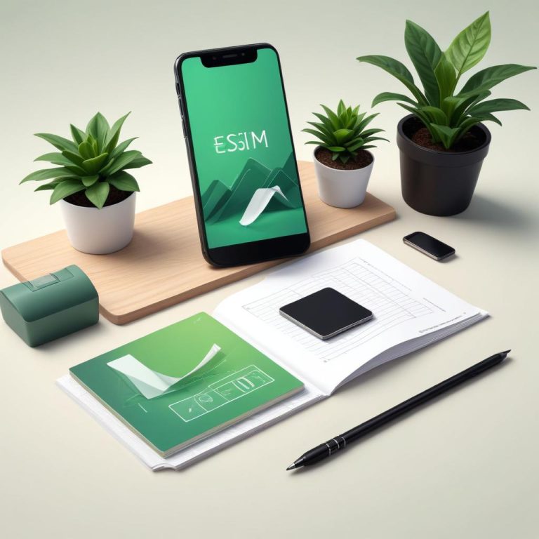 How eSIM supports environmentally friendly usage