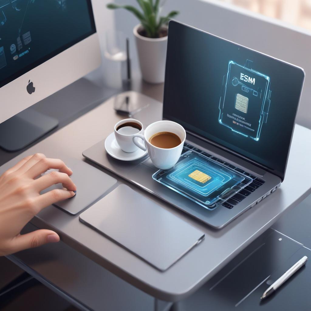 Setting up eSIM on iPhone