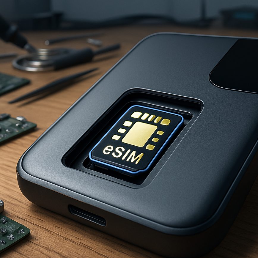 eSIM for data-only devices