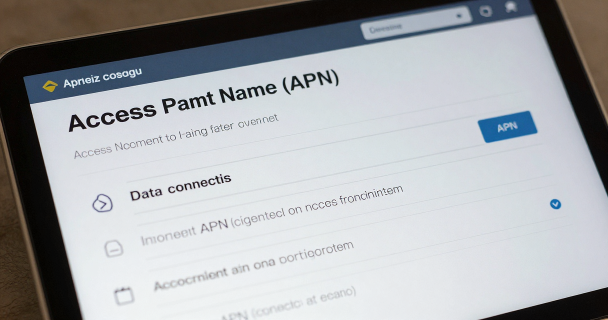 eSIM troubleshooting tips — Checking APN Settings