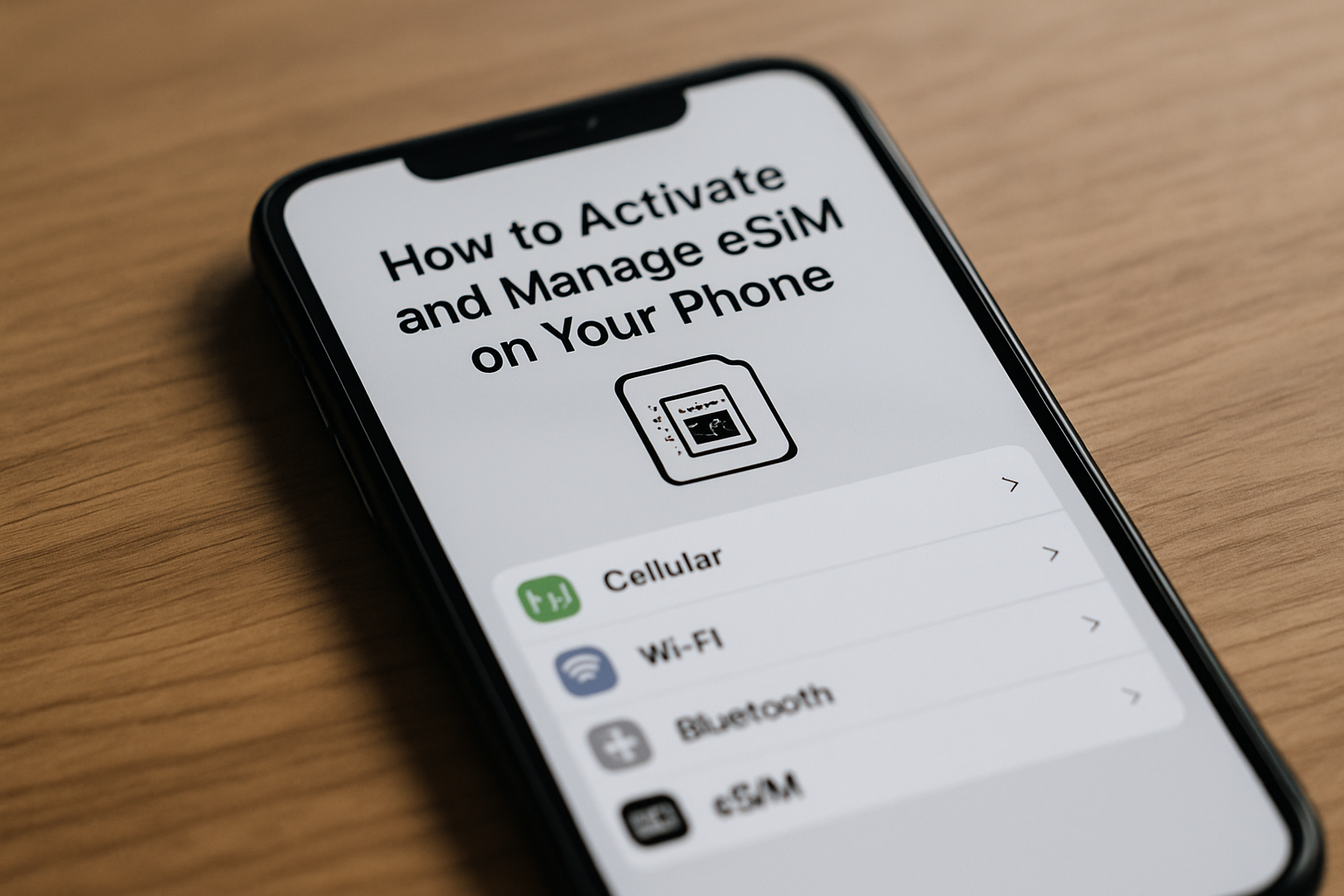 How to Activate and Manage eSIM on Your Phone
